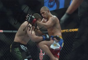 Brandon Vera UFC Filipino Martial Arts Giant 12x8 Hand Signed Photo