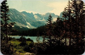 Long Lake High Peaks Arapahoe Ward CO Colorado Postcard VTG UNP Dexter Vintage 