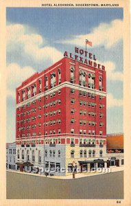Hotel Alexander in Hagerstown, Maryland