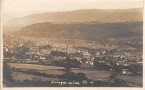 BR81749 brecon from the craig   real photo wales