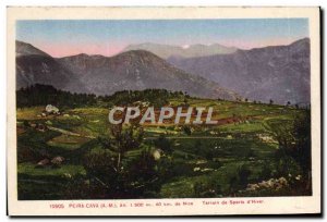 Postcard Old Peira Cava Land of Sports & # 39hiver