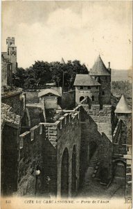 CPA Carcassonne Porte de l'Aude FRANCE (1012706)