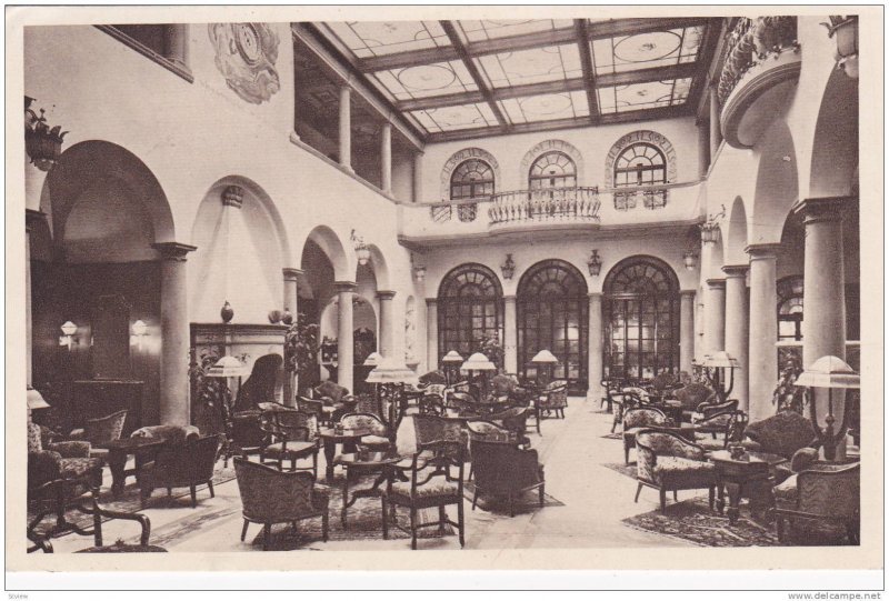 Interior, Grand Hotel, Firenze (Tuscany), Italy, 1910-1920s