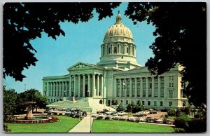 Jefferson City Missouri 1950s Postcard Missouri State Capitol