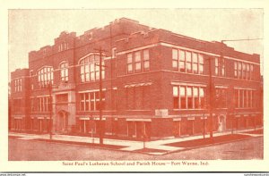 Indiana Fort Wayne Saint Paul's Lutheran School and Parish House