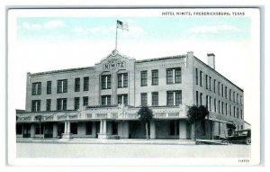 FREDERICKSBURG, Texas TX ~ HOTEL NIMITZ c1920s Gillespie County Postcard