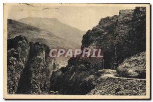 Old Postcard Alpine Road and Gorges Daluis Guillaumes