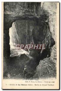 Old Postcard Caves of La Balme Exit Grand Vestibule