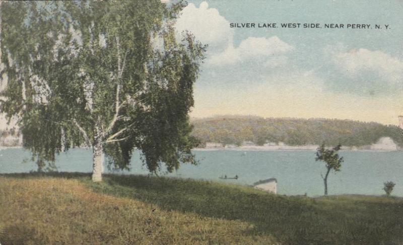 West Side of Silver Lake near Perry New York - DPO 1915 - DB