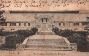 Vintage Postcard Ernst Ludwig - Haus Kunstler-Kolonie Building Darmstadt Germany
