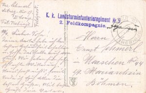 Bosnia and Herzegovina Nevesinje WWI field postcard