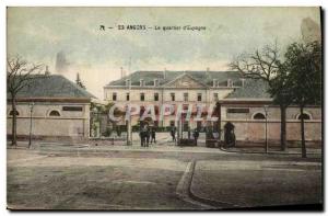 Old Postcard Militaria Angers district & # 39Espagne