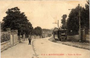 CPA Montivilliers-Route du HAVRE (349301)