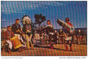 Hopi Indian Dancers Grand Canyon Arizona 1959