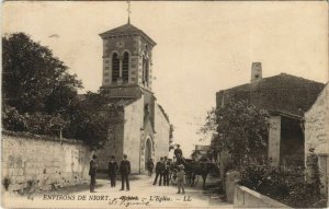 CPA SAINT-LIGUAIRE L'Eglise - Environs de Niort (1141453)