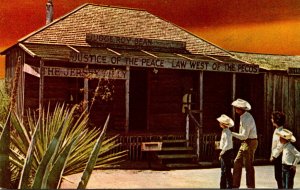 Texas Pecos Judge Roy Bean Saloon and Court