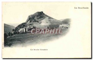 Old Postcard La Bourboule La Roche Vendeix