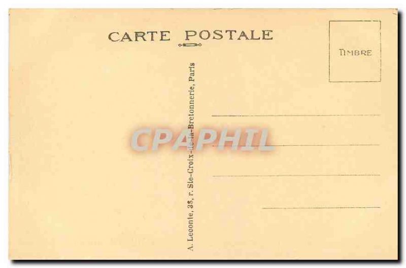 Old Postcard Paris Place de la Concorde