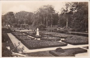 Netherlands Den Haag Palace Of Peace Rose Garden With Ornamental Water Real P...