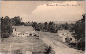 LACONIA, NH New Hampshire   BUNGALOWS, Winnipesaukee FARM  c1940s   Postcard