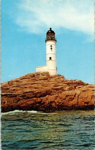 Lighthouse Isles Shoals White Island New Hampshire Lighthouse Dexter Postcard  