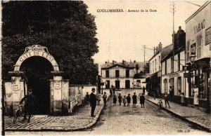 CPA Coulommiers Avenue de la Gare FRANCE (1289773)