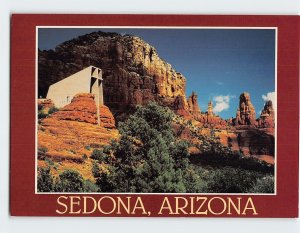 Postcard Chapel Of The Holy Cross, Sedona, Arizona