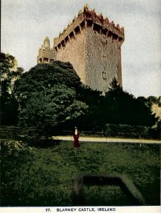 c1910 IRELAND BLARNEY CASTLE EARLY POSTCARD 34-294