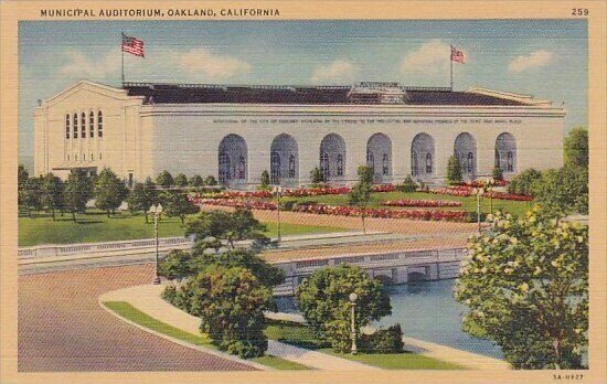 Municipal Auditorium Oakland California