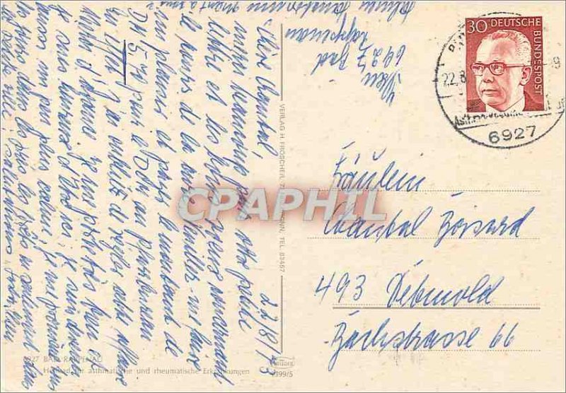 Modern Postcard Bad Rappenau