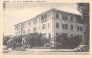Santa Ana California YMCA Exterior Street View Antique Postcard K25342