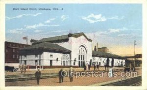 Rock Island Depot, Chickasha, OK, Oklahoma, USA Train Railroad Station Depot ...