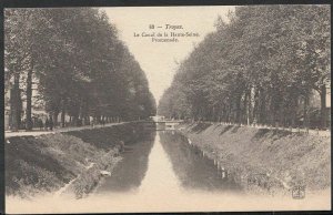 France Postcard - Troyes - Le Canal De La Haute-Seine, Promenade   B2450