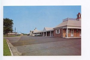 Penns Grove NJ Motel Old Cars Postcard