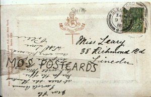 Genealogy Postcard - Flo Leary - 38 Richmond Road - Lincoln - Ref 287B