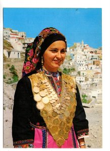 Woman in Traditional Greek Costume, Greece