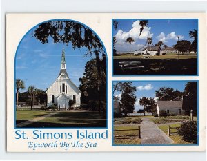 Postcard Epworth By The Sea St. Simons Island Georgia USA