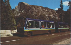 The Valley Shuttle Bus Yosemite National Park California Postcard C154