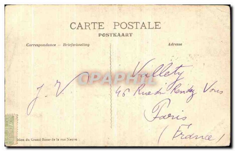 Old Postcard Brussels City Hotel