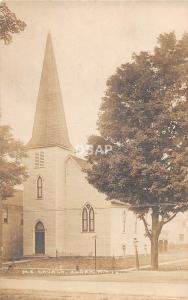 C13/ Alden New York NY Real Photo RPPC Postcard 1926 M.E. Church