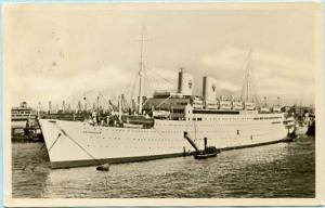 Swedish American Line - M/S Gripsholm    *RPPC