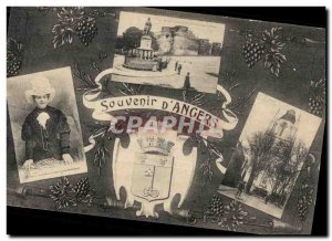 Old Postcard Angers Remembrance