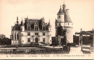 Castles Le Chateau La Facade Chenonceaux France