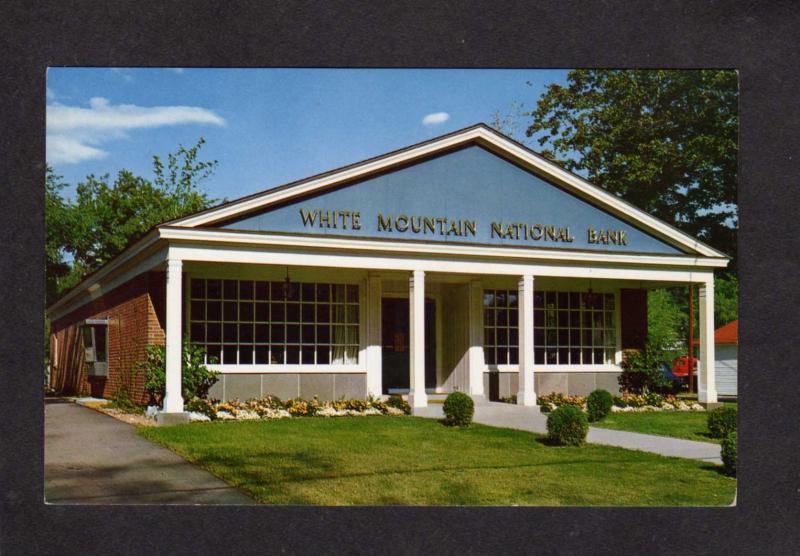 VT White Mountain National Bank North Conway New Hampshire Postcard