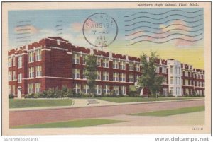 Michigan Flint Northern High School 1943 Curteich