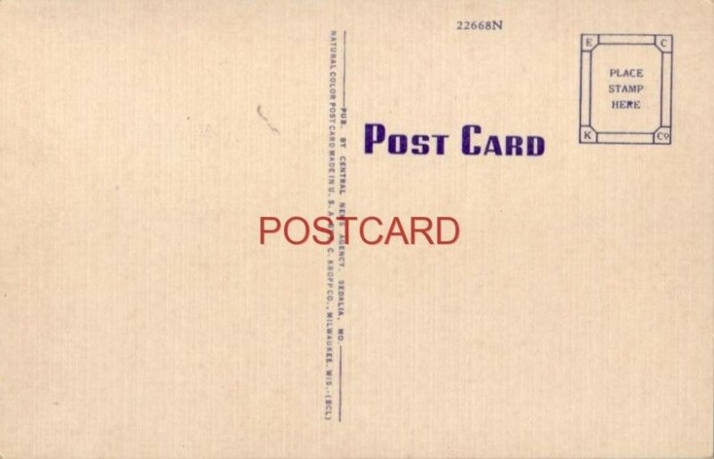 CONVENTION HALL, LIBERTY PARK, SEDALIA, MO.