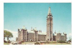The Canadian Houses Of Parliament, Ottawa, Ontario, Vintage Chrome Postcard #2