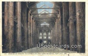 Interior Forestry Building - Portland, Oregon