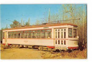 Kennebunkport Maine ME Vintage Postcard Seashore Trolley Museum Montreal Tramway