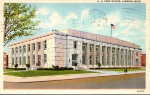 Michigan Lansing Post Office 1948 Curteich